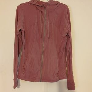 Lululemon hooded long sleeve zip- up jacket
